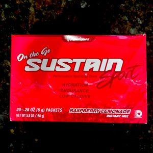 Sustain® Sport: Raspberry Lemonade Packets
Item: 8496 | Size: 20 packets